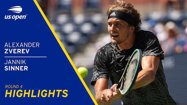 Alexander Zverev vs Jannik Sinner Highlights | 2021 US Open Round 4