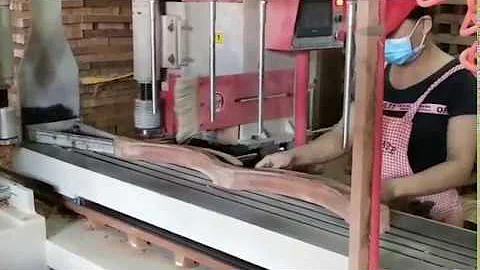 Double side copy shaper machine MX6232 working on chair lges