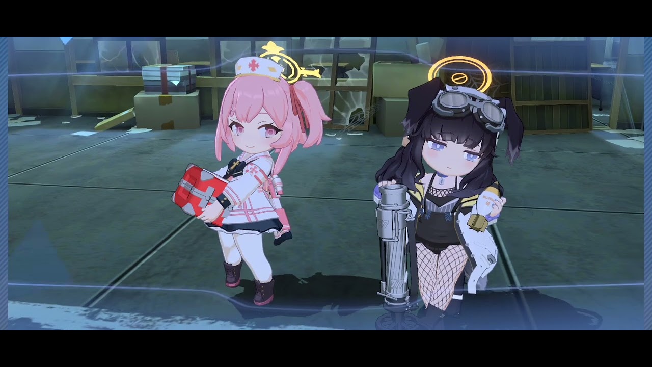 Blue Archive Stage 14-2 Hard 4 Turns 3⭐ +PyroBox