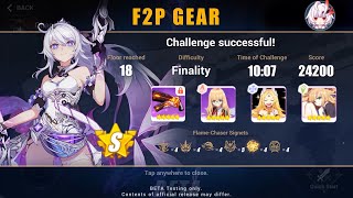 Honkai Impact 3 Elysian Realm 6.4 - F2P Herrscher of Finality | Finality (Full Run) BETA