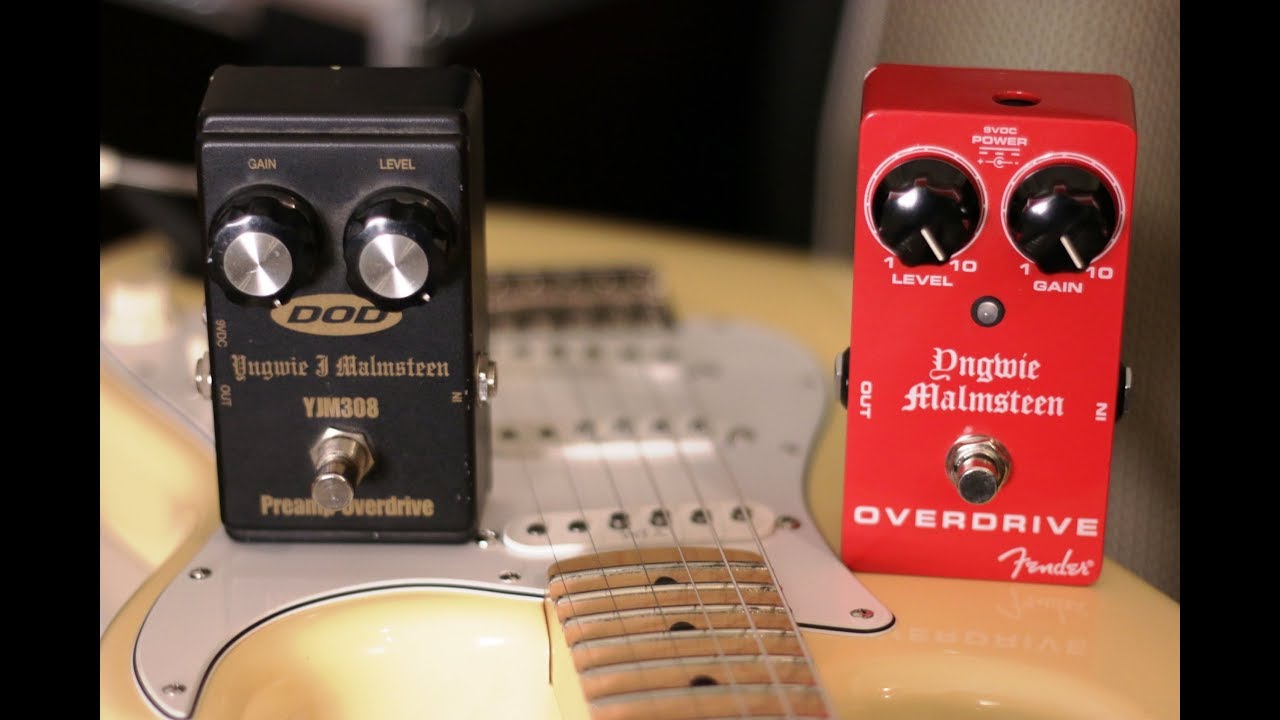 DOD YJM308 - Cheap Alternative to Fender's Yngwie Overdrive