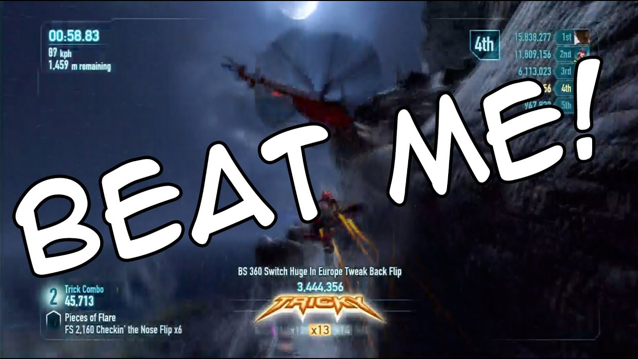 SSX CHALLENGE: Beat My Highscore 16.7 Million! hiscores rs3