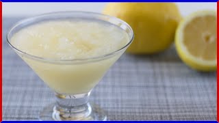 LEMON ICE GRANITA ITALIAN RECIPE EASY AND QUICK - ItalianCakes USA