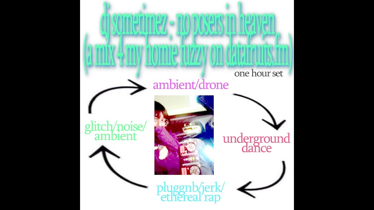 dj sometimez - no posers in heaven (a mix for datafruits.fm)