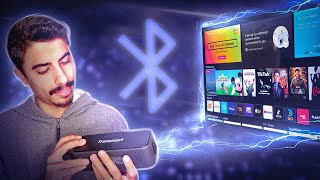 Como CONECTAR CAIXA DE SOM BLUETOOTH na SMART TV LG!