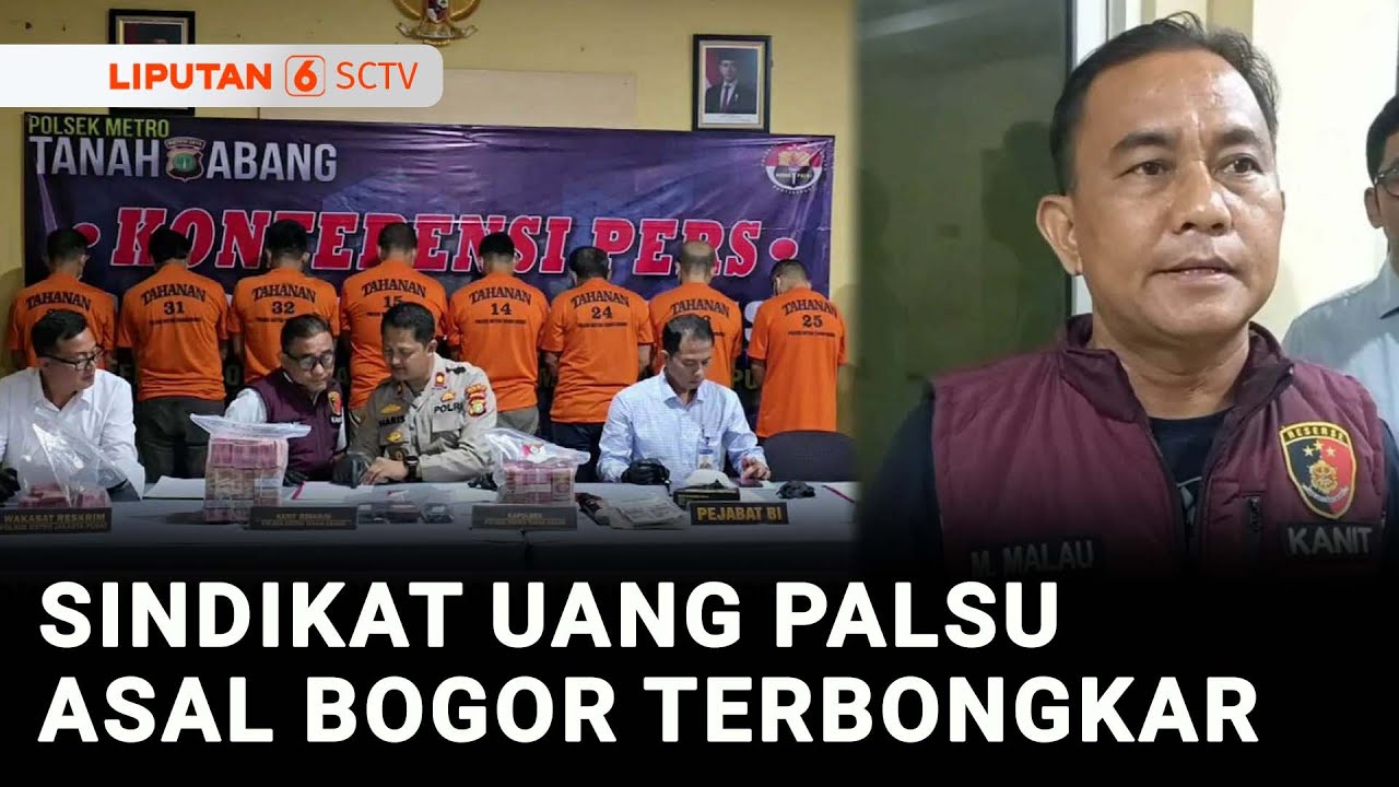 Sindikat Pembuat Uang Palsu Jual 300 Lembar Pecahan Rp100 Ribu seharga Rp10 Juta | Liputan 6