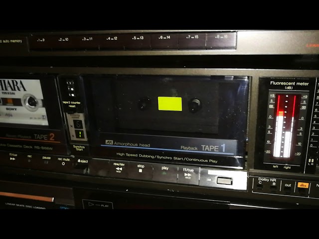 Technics rs-b66w - YouTube