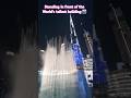 🔥 “This view is worth every second!” #travelvlog #dubai #youtube #viral #fountain 😍