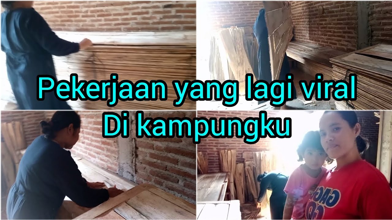 PEKERJAAN BUAT MAK MAK YANG LAGI VIRAL ‼️NGELEM TRIPLEK MANUAL