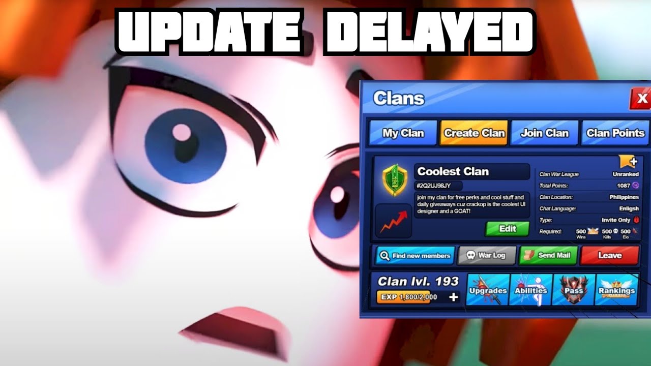 THE NEW CLAN UPDATE JUST GOT DELAYED!!! ROBLOX BLADE BALL - YouTube