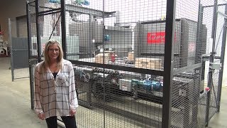 Brenton Full Case Palletizer Demonstration