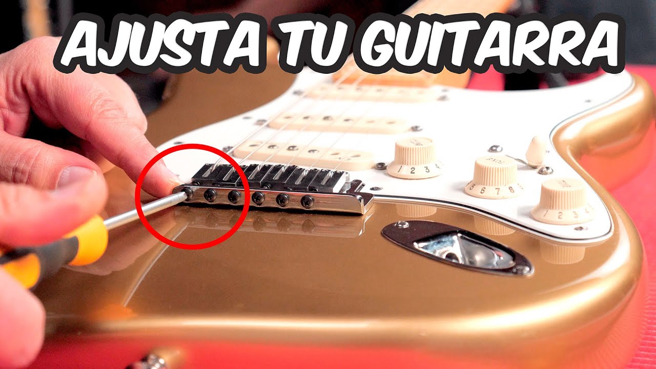 MISTERIO REVELADO: Luthier explica cómo AJUSTAR tu guitarra para que SUENE  y AFINE PERFECTA - YouTube