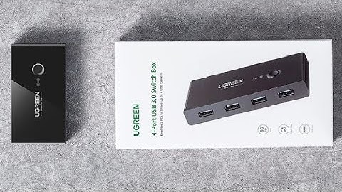 UGREEN USB 3.0 Switch Selector 2 Computers Share 1 USB Port Switcher Review