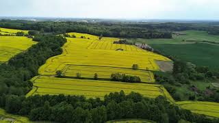 Drone Flying Video Poland Village