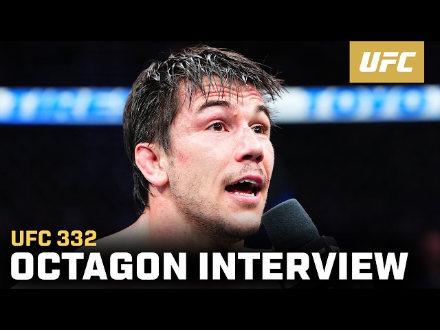 Alexander Hernandez Octagon Interview | UFC 332