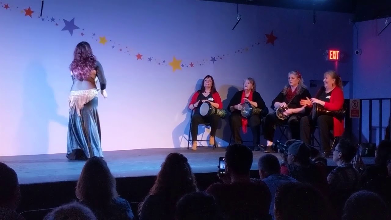 Kirah Drum Solo Improv w/Raq Steady | Long Island Belly Dance