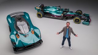 NEW Aston Martin F1 Car Compared To Valkyrie For the FIRST Time!