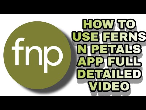 How to use ferns and petals app | ferns n petals app kaise use karen