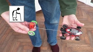 Auldey Micro Stunt RC Car and Quelima SQ11 MiniCam