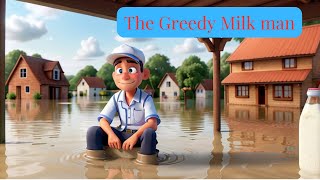 The greedy milkman | Moral story for kids | Kids story | Animated short story | Bedtime stories