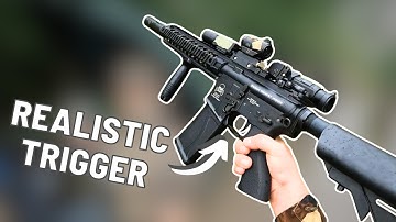 I Tried This REALISTIC Airsoft Trigger, And It