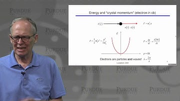 ECE Purdue Semiconductor Fundamentals L1.5: Materials Properties - Free Carriers in Semiconductor