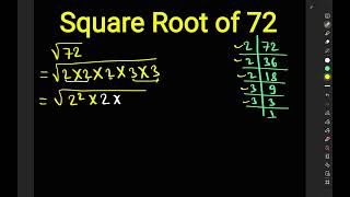 Square root of 72 Wealth