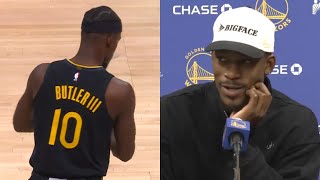 Jimmy Butler explains why he has Butler III on his Warriors jersey 🥹
