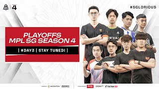 [LIVE] MPL SG S4 Playoffs Day 3 - Lower Bracket Finals screenshot 2