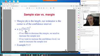 CENG 222 - Statistical Methods - Week #9 Part 2 - Confidence Intervals, Unknown Standard Deviation