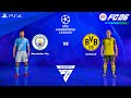 FC 26 PS4 مانشستر سيتي ضد بوروسيا دورتموند مباريات دوري أبطال أوروبا 25 26 
