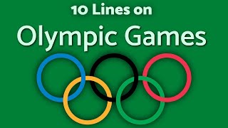Olympic Games - 10 Lines on Olympic Games | TeachMeYT screenshot 5