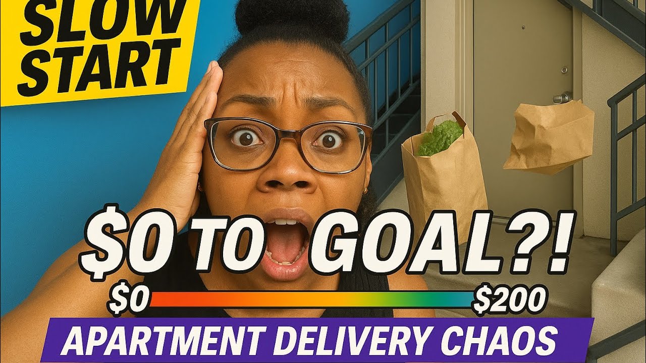 Gig Work Vlog 2025 🚗 DoorDash, Spark & Uber Eats | Slow Day + Apartment ...