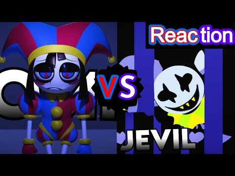Pomni vs Jevil - Rap Battle! (ANIMATION VS ANYTHING: CH. III) | Reaction