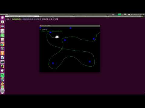 Particle Filter Localization With Python Code