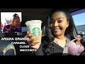 NEW ARIANA GRANDE X STARBUCKS  || GUESS WHO&#39;S BAAACK ISSAA VLOG