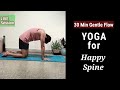 Day-2 Yoga for Healthy Spine (30 Min Easy Gentle Stretches)