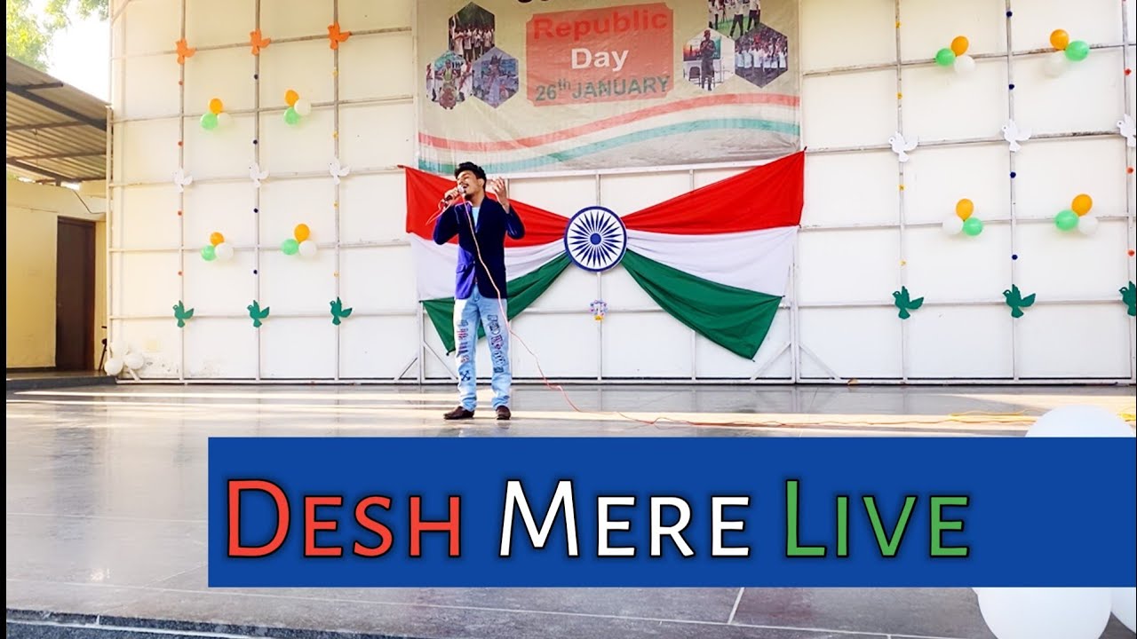 DESH MERE LIVE PERFORMANCE || GIT || CUNNING 2K22