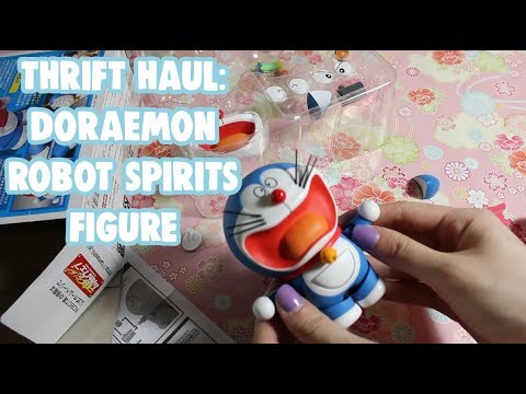 THRIFT HAUL + Robot Spirits Doraemon Action Figure