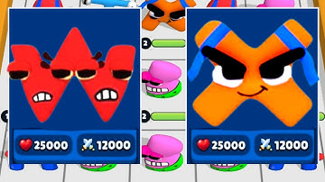 Alphabet Combine Merge Master vs Merge Alphabet Food Battle Max Level Gameplay