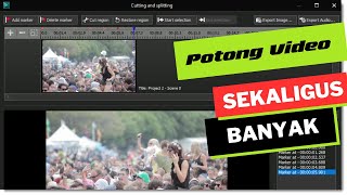 Cara Potong Video Pada Banyak Bagian Sekaligus dengan VSDC Video Editor Gratis screenshot 3