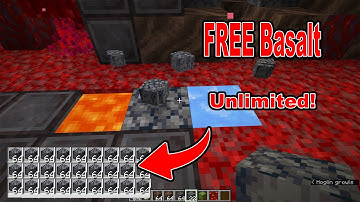 How To Make An Unlimited Basalt Generator in Minecraft 1.21.8 1.21 1.20 1.19 1.18 1.17 1.16 1.15