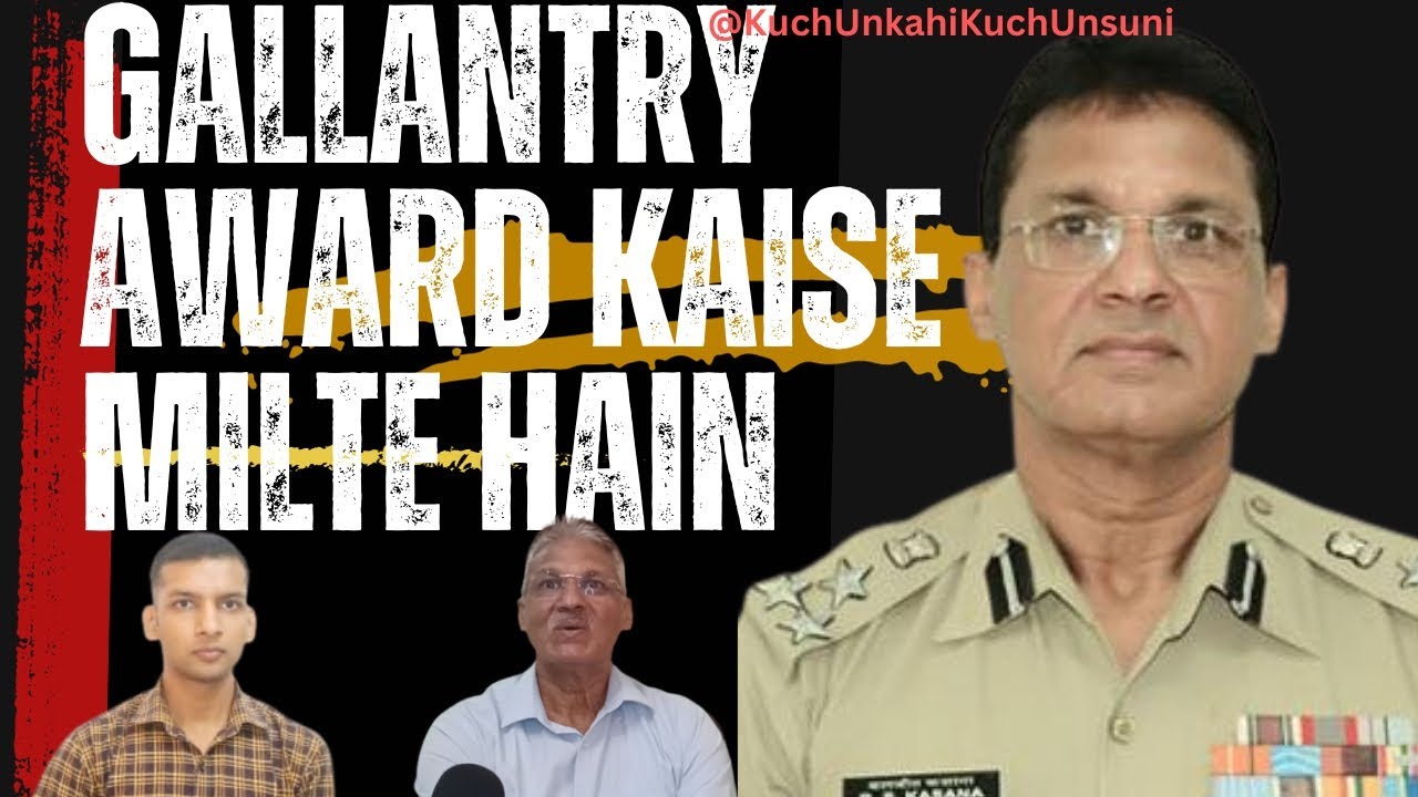 BSF | Gallantry medals |ft. Mr B S Kasana, DIG(Retd) BSF