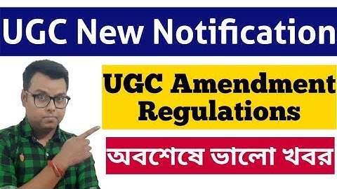 Breaking: UGC New Notification: UGC Amendment Regulations: UGC on ABC to all Universities: WB
