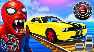 Impossible GT Car Stunt Racing | Superhero Spider Car Master Driving Simulator - Android GamePlay screenshot 3