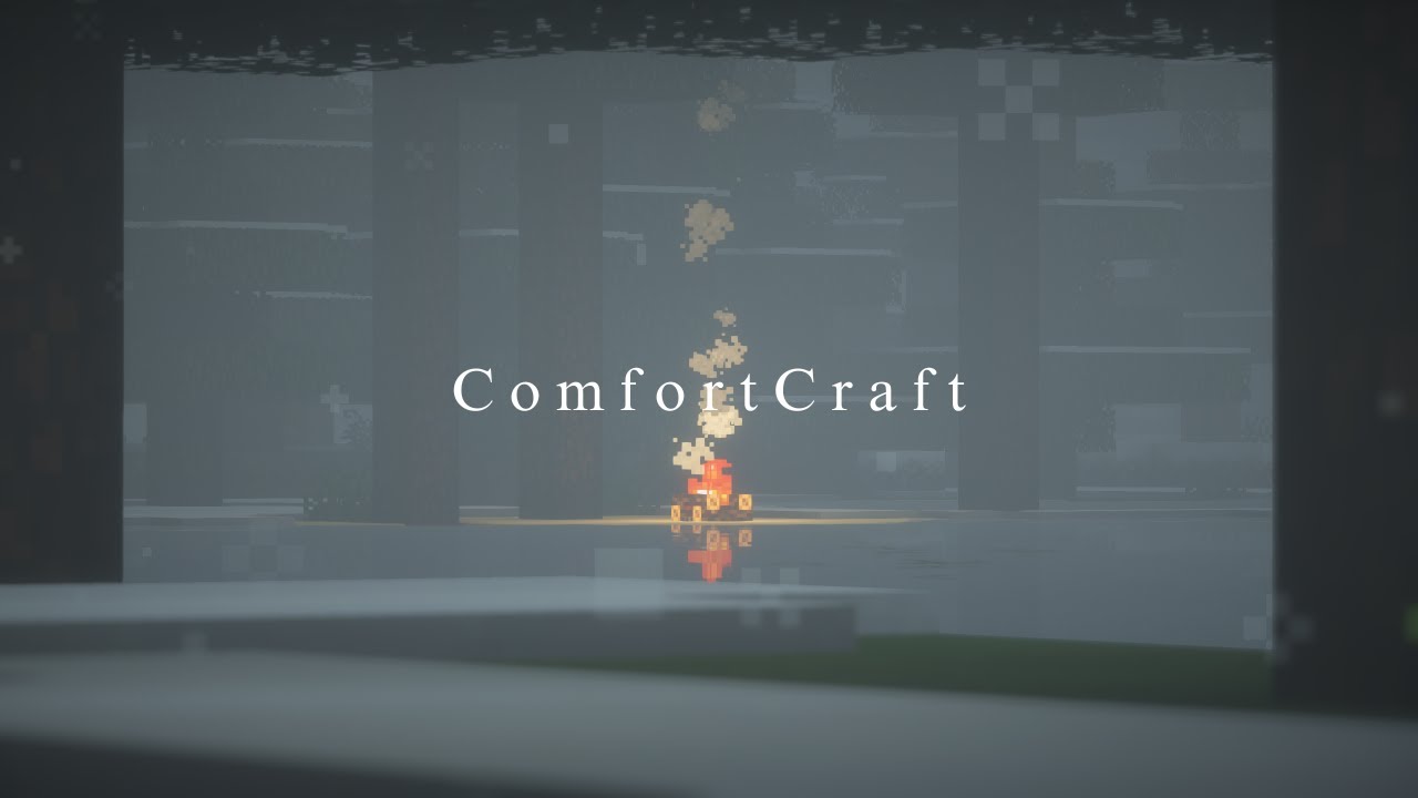 Minecraft Cozy Campfire Ambience 4 Hours w/ C418 Music