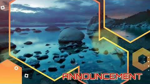 Announcement video loop for church..