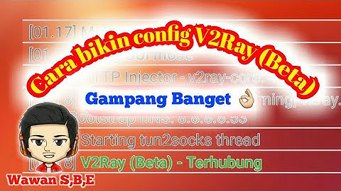 Cara bikin config V2Ray (Beta) HTTP Injector