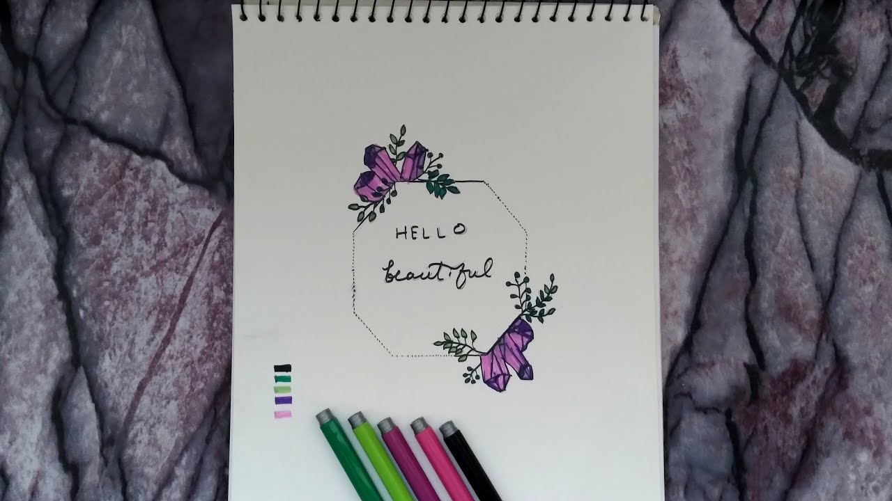 How to draw (AESTHETIC DRAWING) YouTube