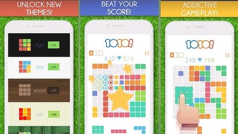 1010 block puzzle game #gameplay #gameplayananto
